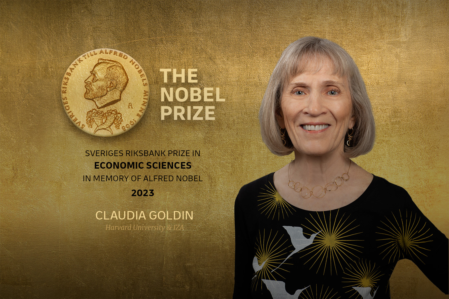 Claudia Goldin receives 2023 Nobel Prize in Economic Sciences